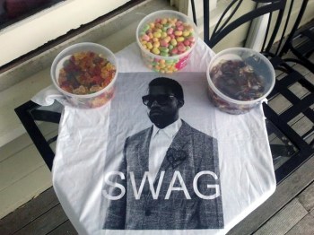 SWAG t-shirt and lollies