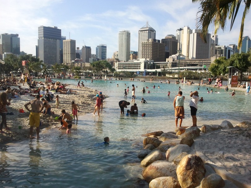 South Bank Beach, Brisbane