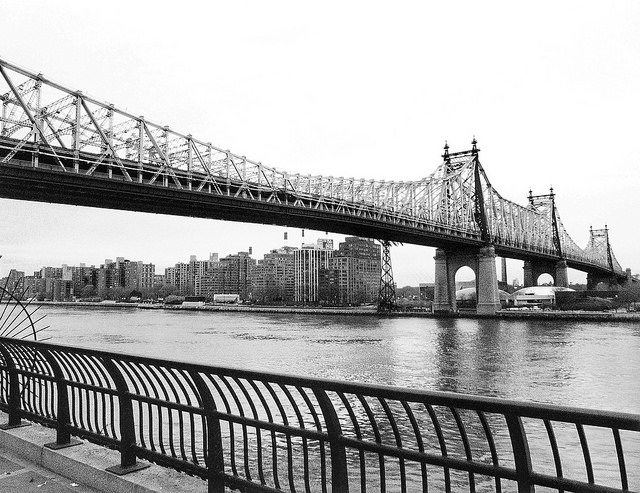 Queensboro Bridge New York City, featured in Woody Allen's MANHATTAN